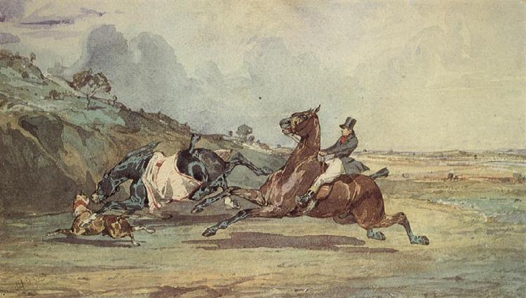 Alfred de Dreux The Runaway oil painting image